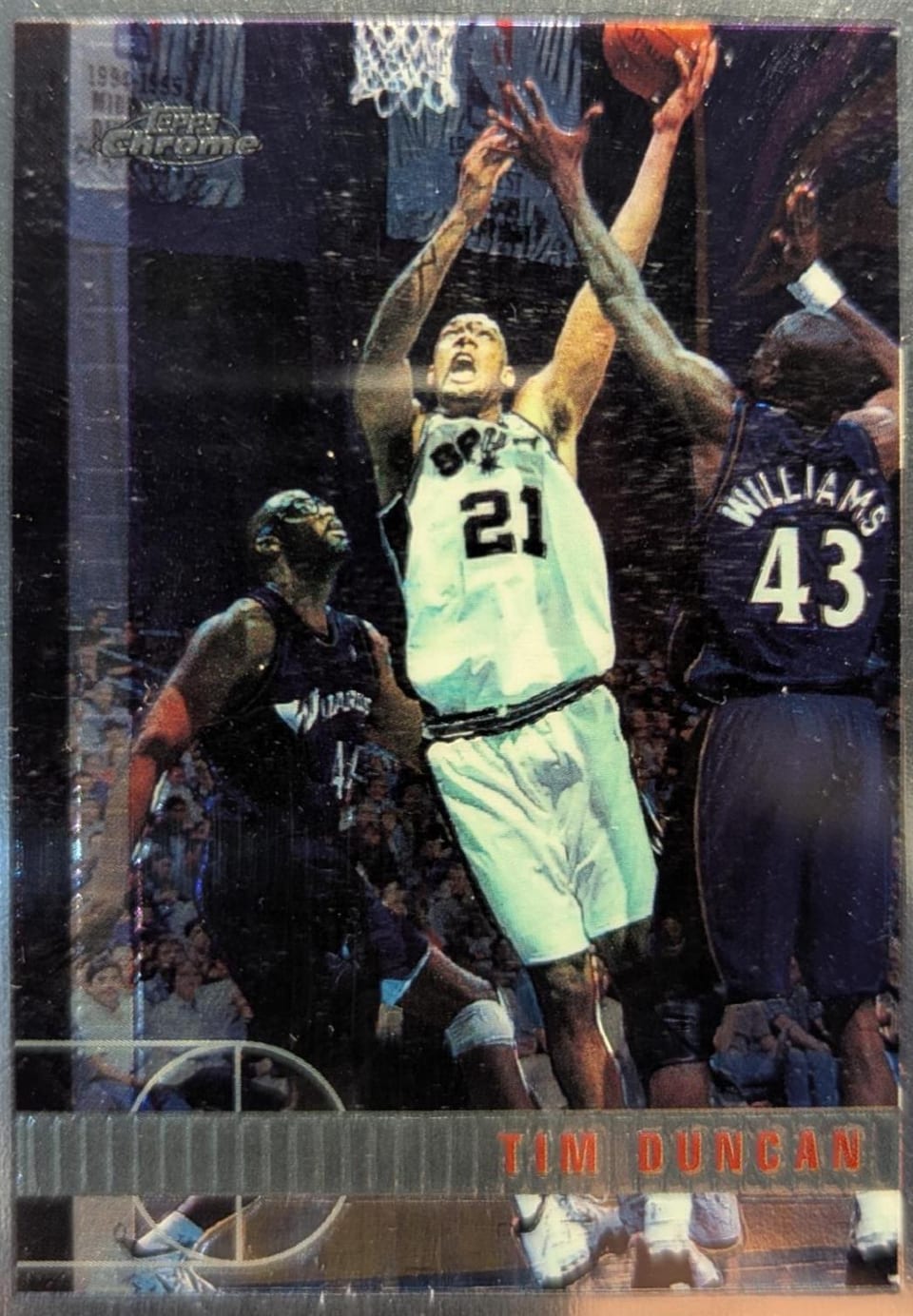 Tim Duncan 1997-98 Topps Chrome #115